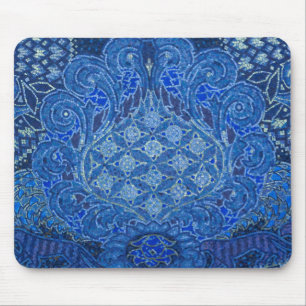 Mousepad Detalhe de Mosaico Azul, Alemanha