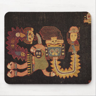 Mousepad Detalhe de pano do enterro, tribo de Paracas