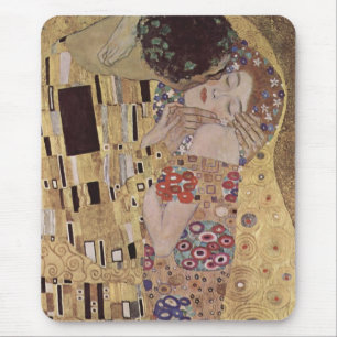 Mousepad Detalhe do Beijo - Gustav Klimt