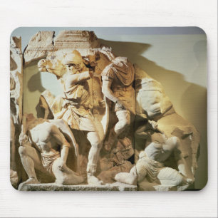 Mousepad Detalhe do friso de uma cena de batalha