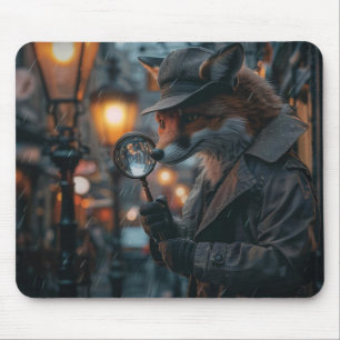 Mousepad Detector Sly Fox numa definição de noir