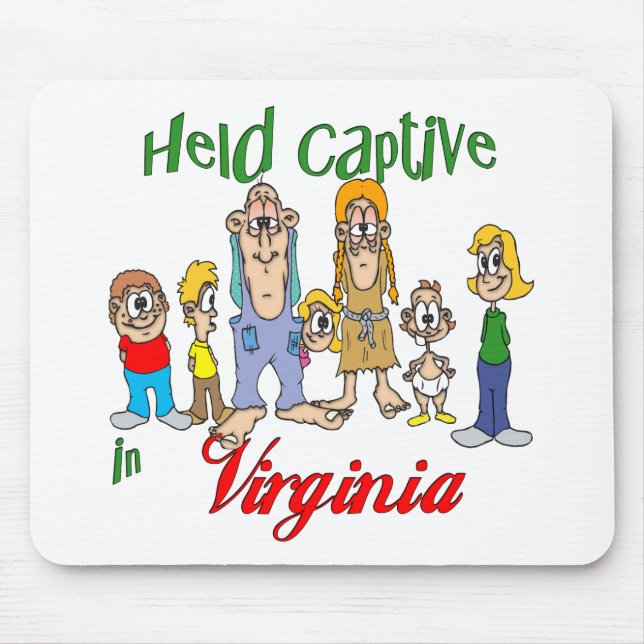 Mousepad Detenção de Captivo na Virgínia (Frente)
