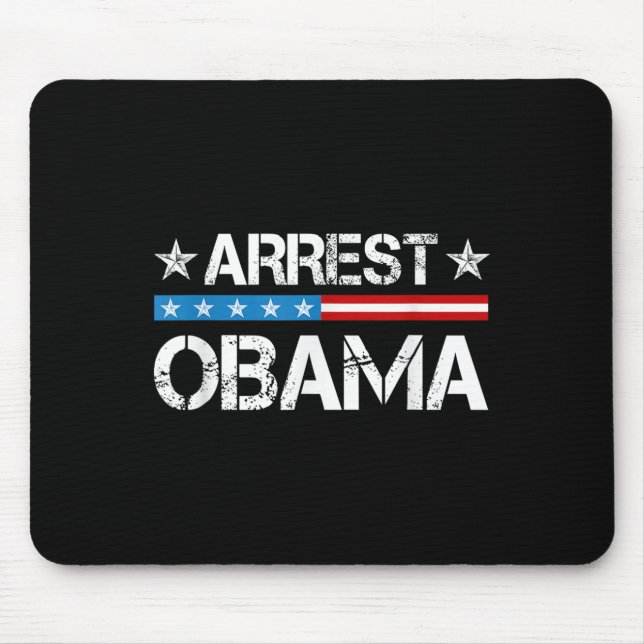 Mousepad Detenção de Obama 2025 (Frente)