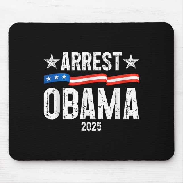 Mousepad Detenção de Obama 2025 (Frente)
