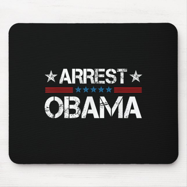 Mousepad Detenção de Obama 2025 (Frente)