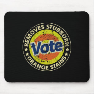 Mousepad Detergente de voto anti-Trump Presentes engraçados