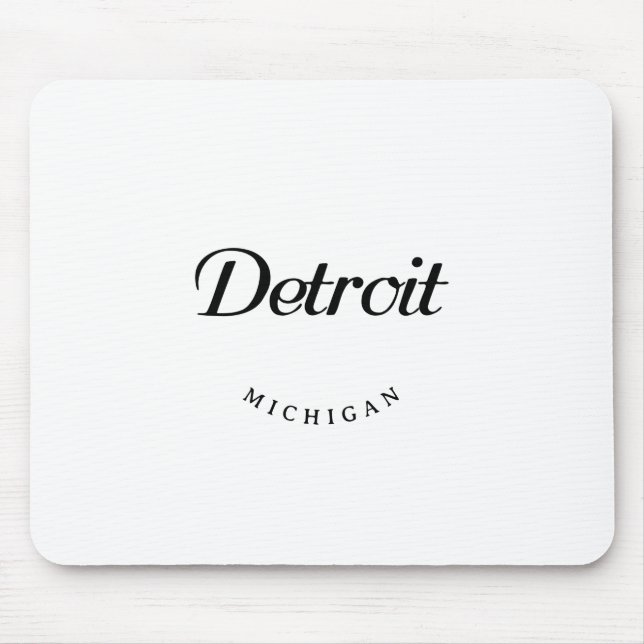Mousepad Detroit MI (Frente)