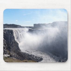 Mousepad Dettifoss Waterfall em Vatnajokull NP - Islândia