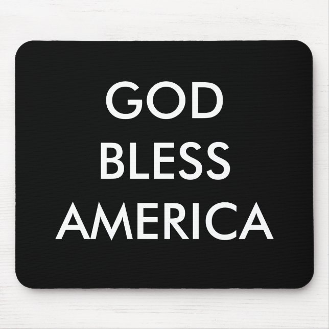 MOUSEPAD DEUS ABENÇOE AMÉRICA (Frente)
