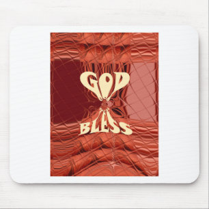 Mousepad Deus abençoe Art