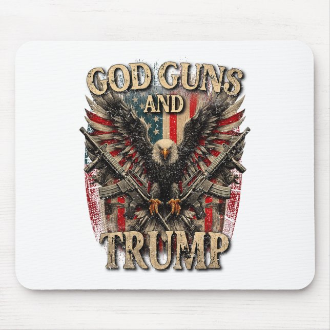 Mousepad Deus Armas e segundo de Arremesso Sinalizador Águi (Frente)