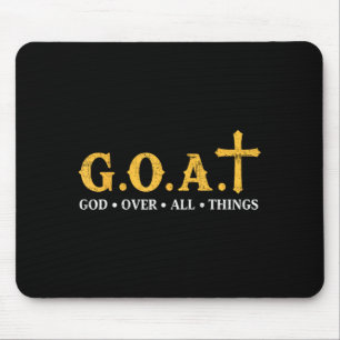 Mousepad Deus Bode Sobre Todas as Coisas