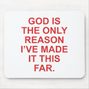 Mousepad Deus É A Única Razão Que Eu Fiz Este Jes Muito Eng