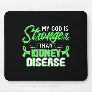 Mousepad Deus É Mais Forte Que A Consciência Da Doença Rena