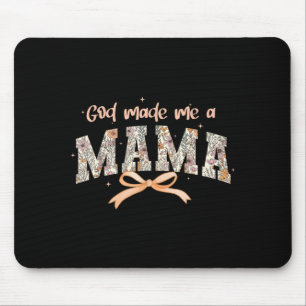 Mousepad Deus Me Fez Uma Mãe Cristã Mães Moda Fé-ba