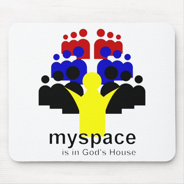 Mousepad Deus MySpace (Frente)