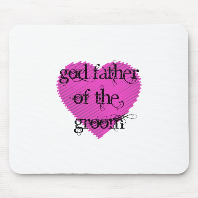 Mousepad Deus, Pai do Groom (Frente)