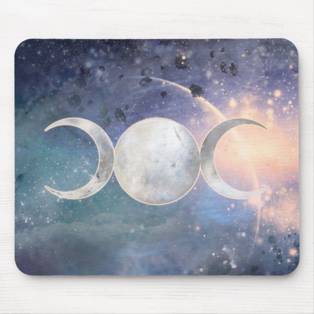Mousepad Deusa da Lua Tripla do Universo Celestial (Frente)