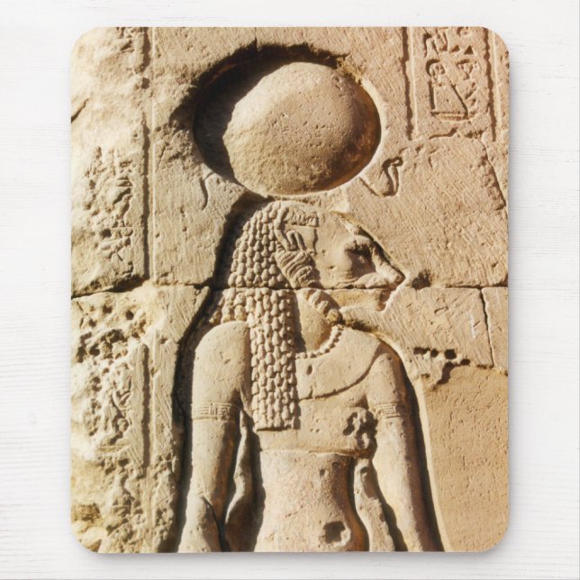 Mousepad Deusa do gato de Sekhmet de Egipto superior (Frente)