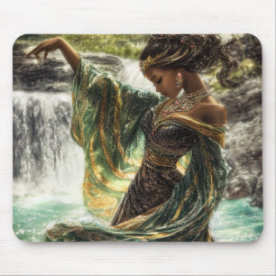 Mousepad Deusa Encantadora por uma Caipira Mágica