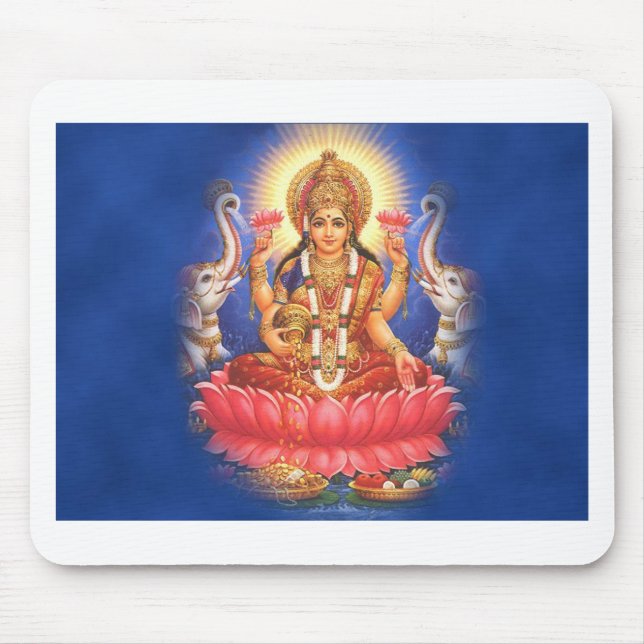Mousepad Deusa Hindu Laxmi Devi Mata (Frente)