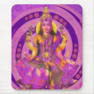 Mousepad Deusa Hinduísica Lakshmi