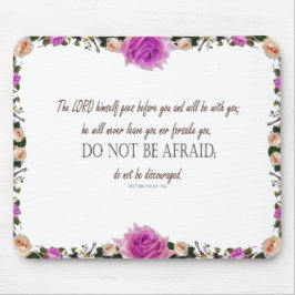 Mousepad Deuteronomia 31, Não Tenha Medo,