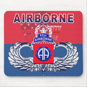 Mousepad "Deve Ter" 82.ª Divisão Aerotransportada