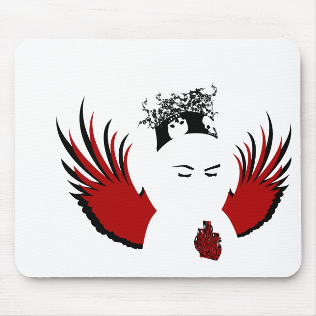 Mousepad devoção condenada: anjo perdido (Frente)