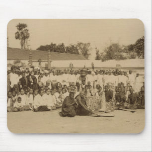 Mousepad Devoções no pagode de Arakan, Mandalay,