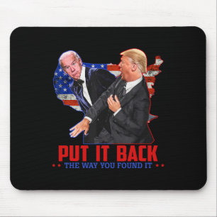 Mousepad Devolva Do Jeito Que Encontrou Engraçado Trump Tap