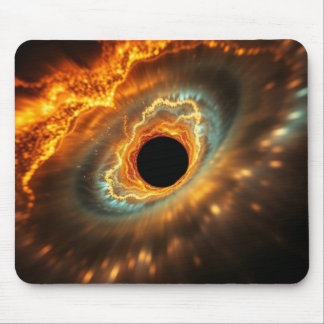 Mousepad Devorador de Estrelas – Erupção de Buraco Negro Có