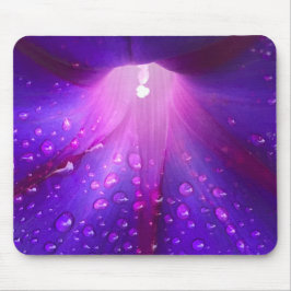 Mousepad Dewy Morning Glory Close-up