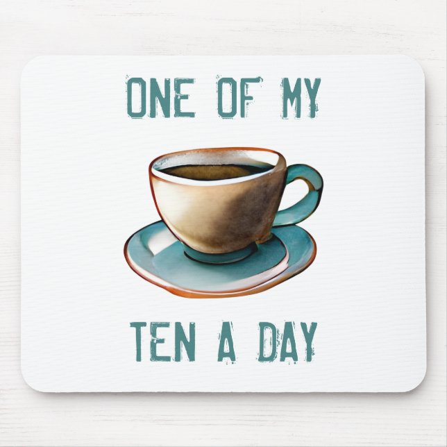 Mousepad Dez por dia (Frente)