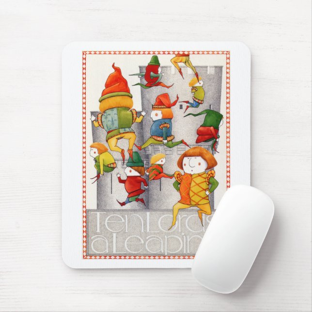 MOUSEPAD DEZ SENHORAS UM BURACO DE LIDERANÇA (Com mouse)