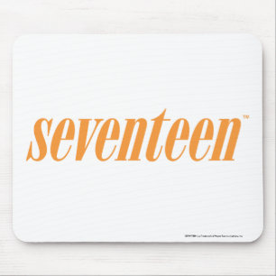 Mousepad Dezessete Logotipo-Alaranjados