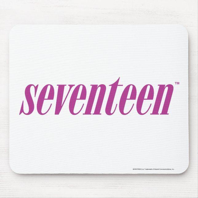 Mousepad Dezessete Logotipo-Roxos (Frente)