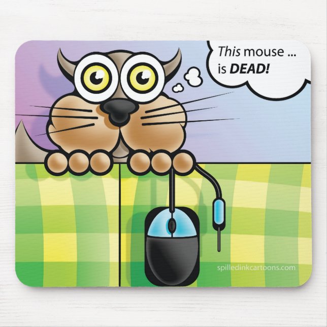 Mousepad Dharma contra o rato Mouspad (Frente)