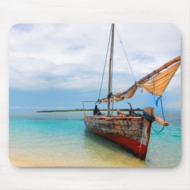 Mousepad Dhow Tradicional, Zanzibar, Tanzânia (Frente)