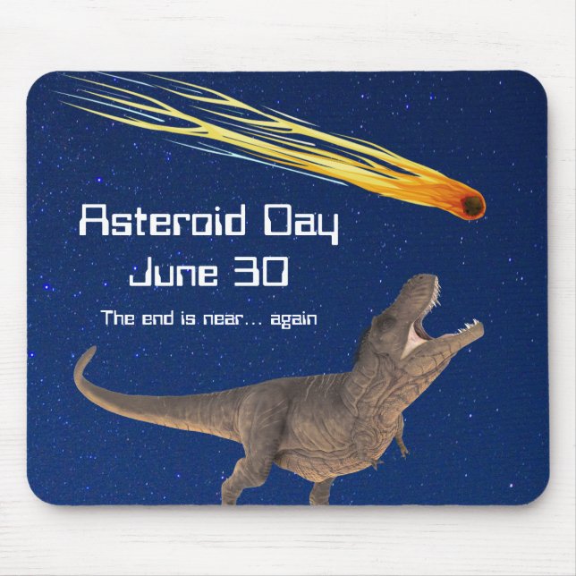 Mousepad Dia Asteroide 30 de junho (Frente)