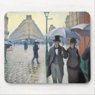 Mousepad Dia chuvoso da pintura maravilhosamente realístic