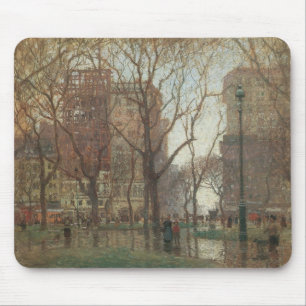 Mousepad Dia Chuvoso, Madison Square, Nova York, Paul Corno