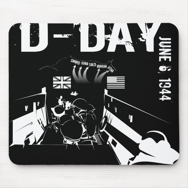 Mousepad DIA D 6 de junho de 1944 (Frente)