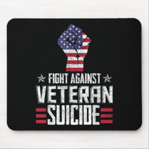 Mousepad Dia da Consciência do Suicídio Veterano