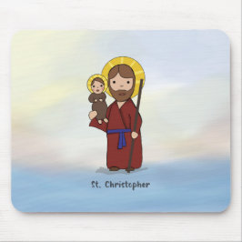 Mousepad Dia da Festa de São Cristóvão Santo