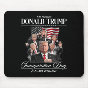 Mousepad Dia da Inauguração do Presidente Donald Trump Jan 