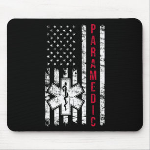 Mousepad Dia da Independência do Bandeira Americano paraméd