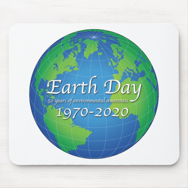 Mousepad Dia da Terra 50 Anos Aniversário de 2020 (Frente)