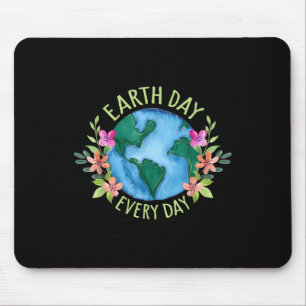 Mousepad Dia da Terra Dia a Dia das Mulheres com Camisas Am