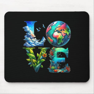 Mousepad Dia da Terra do Amor bonito Todos os dias Dia da T